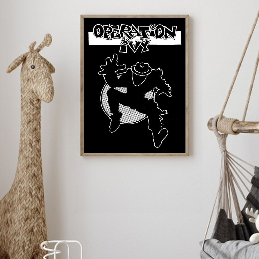 thumbnail image 4 of Póster decorativo Operación Ivy Painting Wall Art Decoración del hogar para bar 30x40cm, 4 of 9