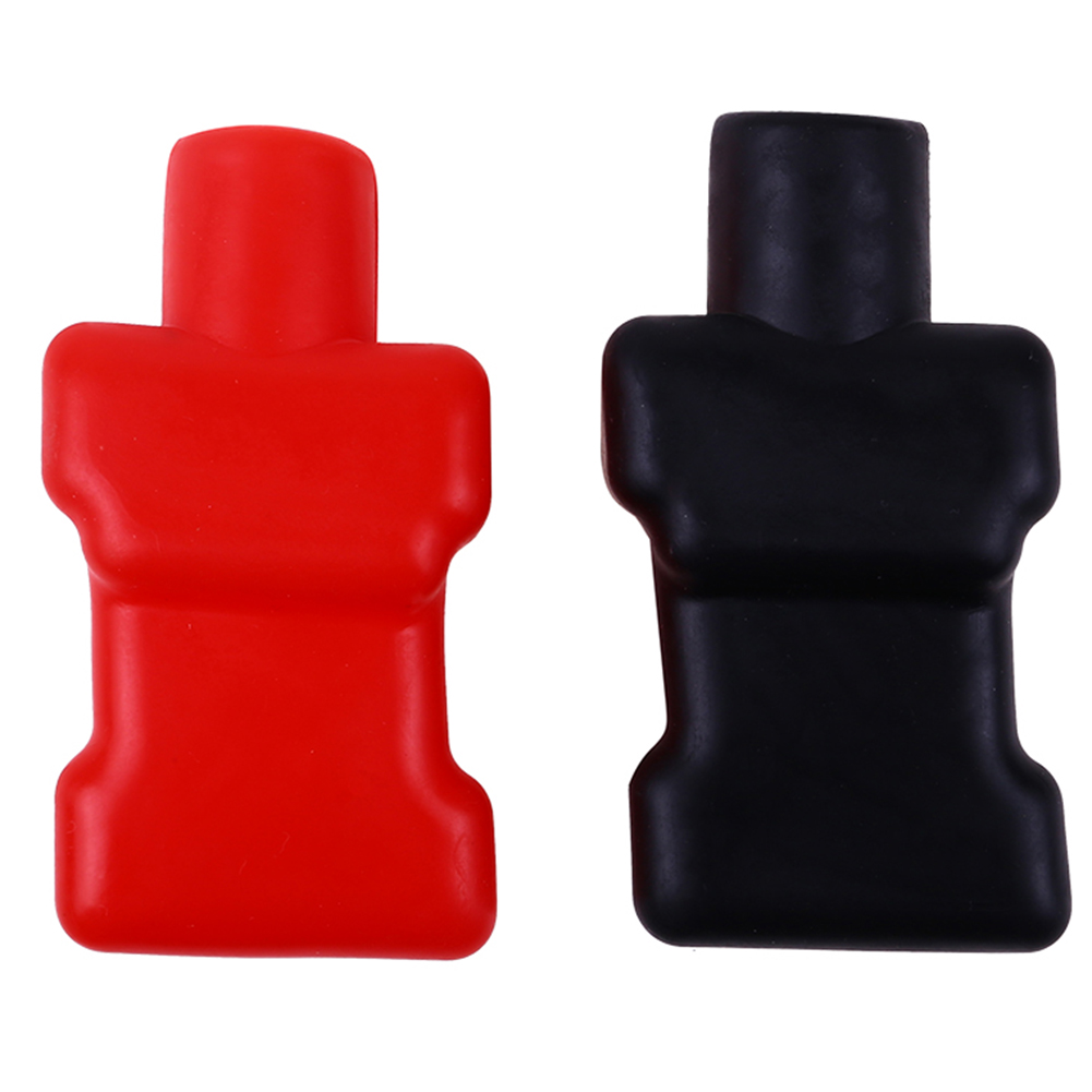 thumbnail image 1 of 2 uds., cubiertas de terminales negativas y positivas para batería de coche, tapa, Protector aislante de PVC, 1 of 6