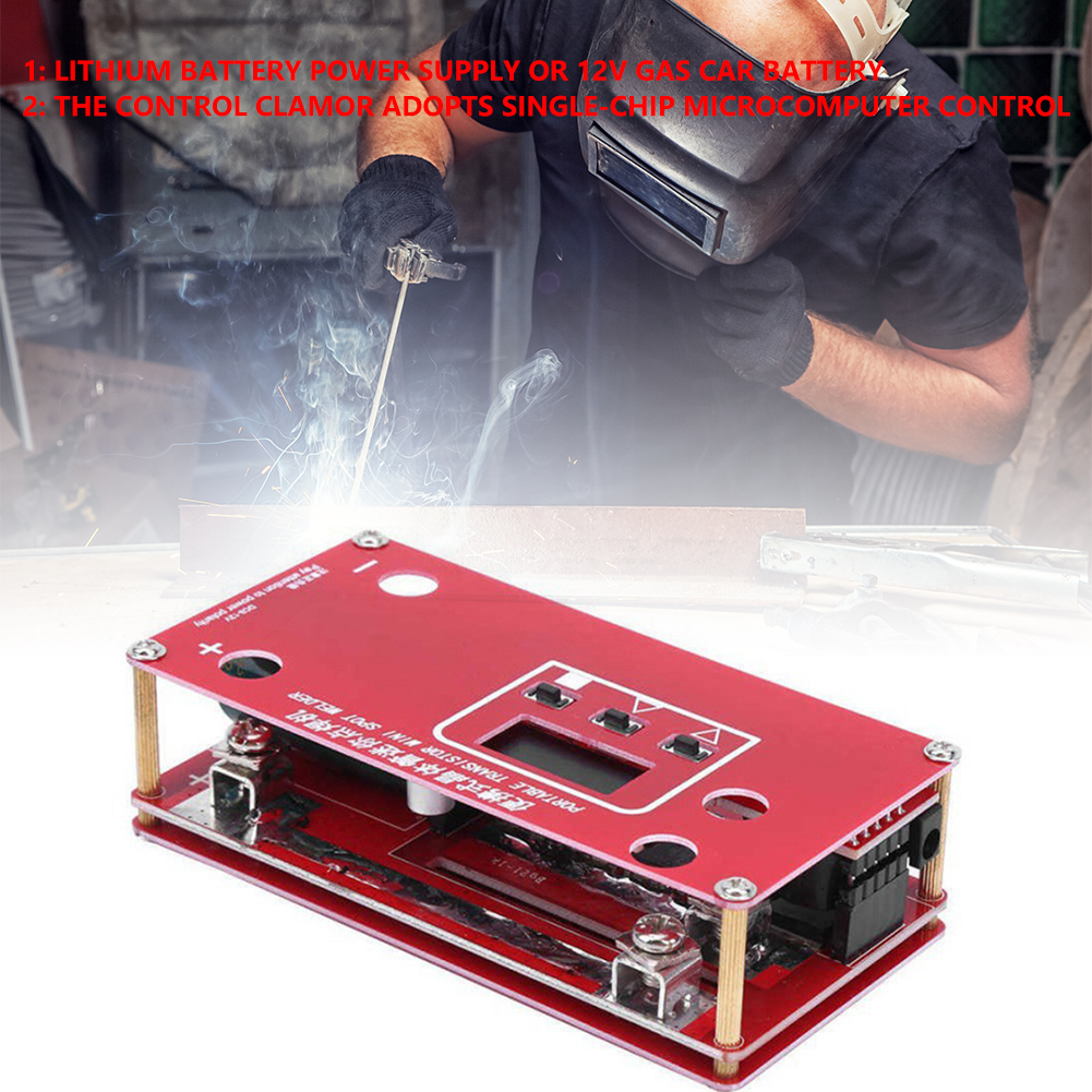 thumbnail image 5 of Soldador portátil de transistores por puntos Mini máquina de soldadura por puntos para batería 18650 12V, 5 of 8