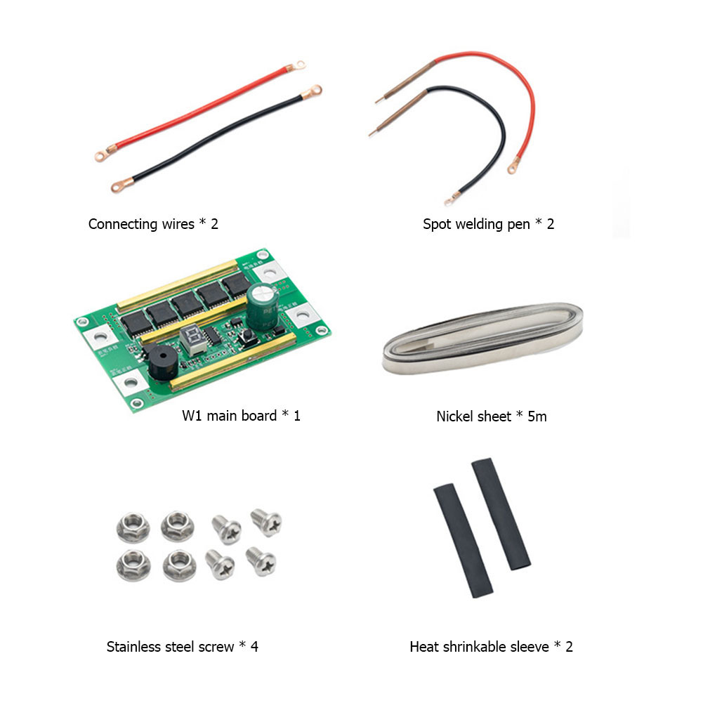thumbnail image 3 of Kit de bolígrafo de soldador digital de bricolaje, batería de 12 V, máquina de soldadura por puntos de almacenamiento de energía, 3 of 9