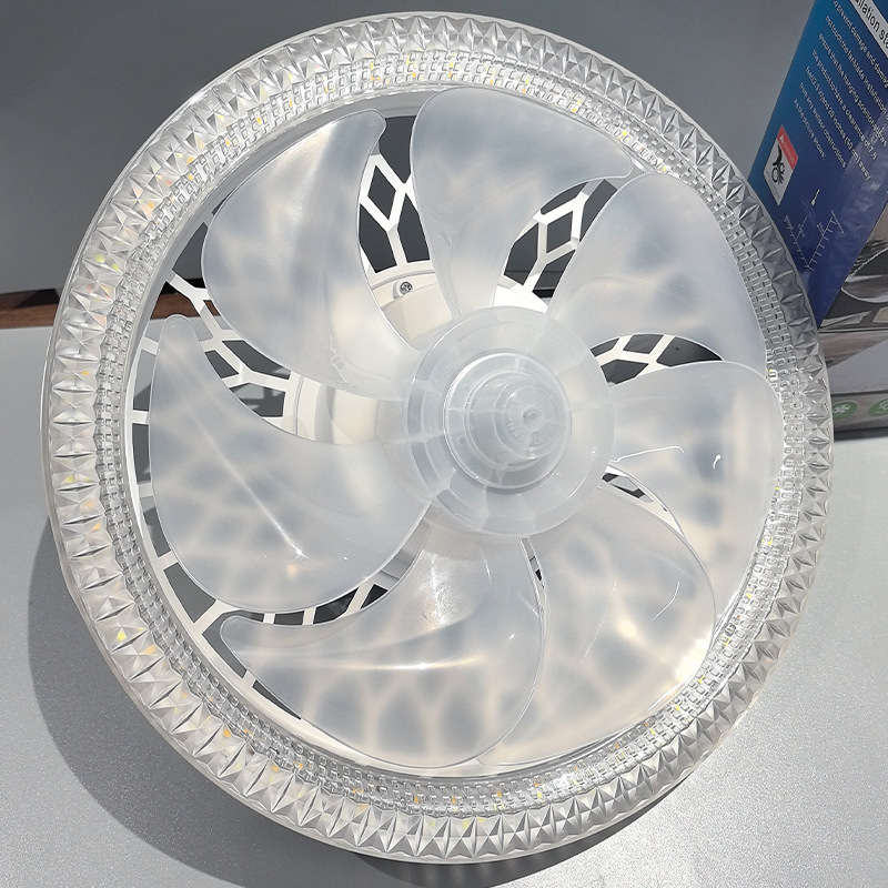 thumbnail image 2 of 1 luz del ventilador 2 en colgar con control remoto LED para el hogar al aire libre (z), 2 of 2